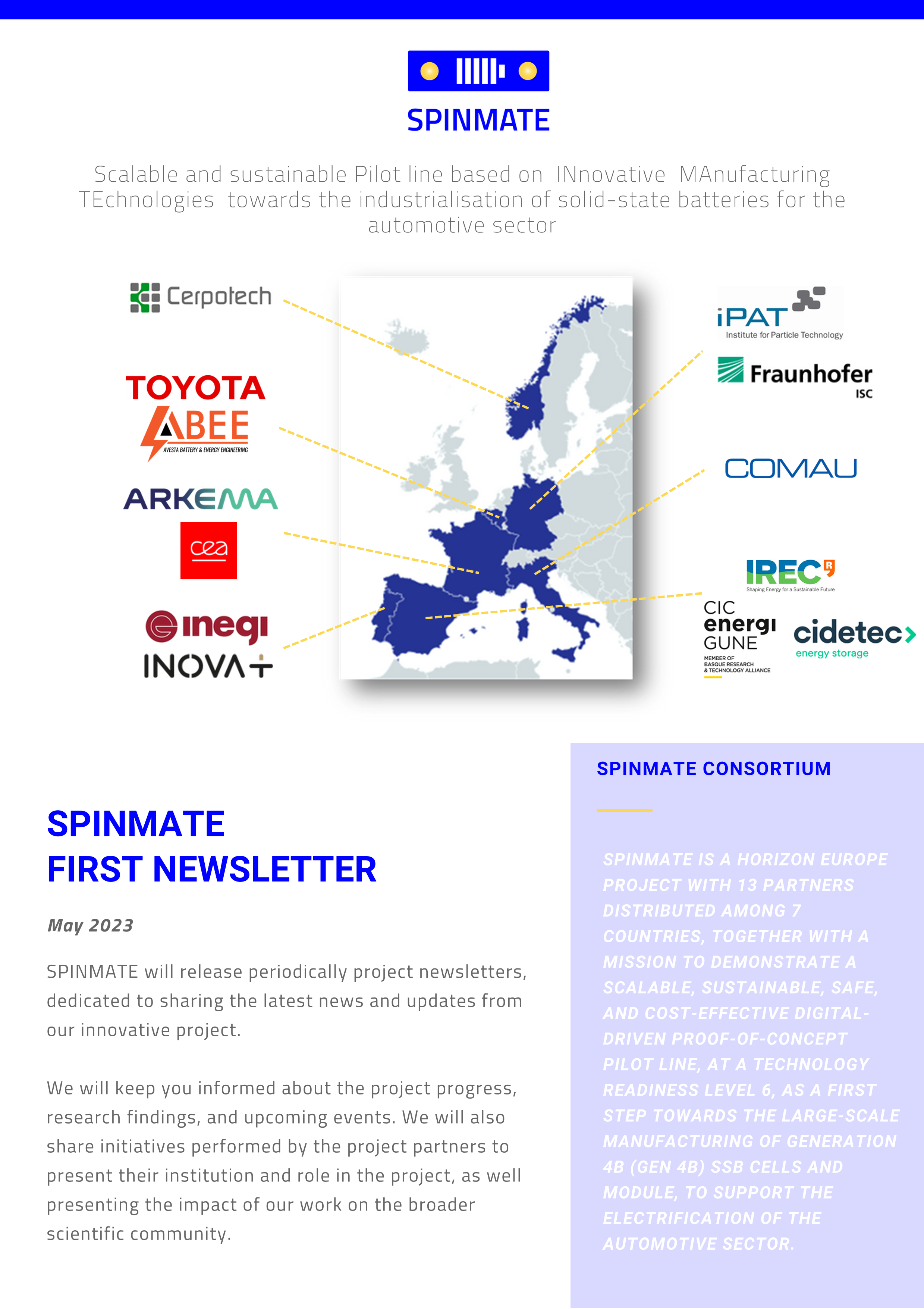 SPINMATE - 1st Newsletter_Final version-1